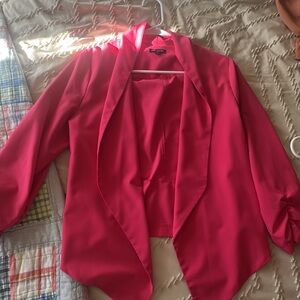 Boutique 9 Vibrant Pink Blazer